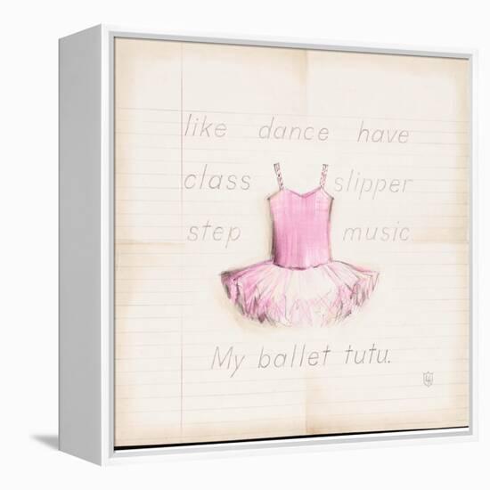 Ballet Tutu-Lauren Hamilton-Framed Stretched Canvas