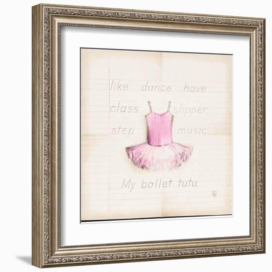 Ballet Tutu-Lauren Hamilton-Framed Art Print