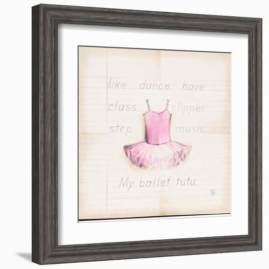 Ballet Tutu-Lauren Hamilton-Framed Art Print