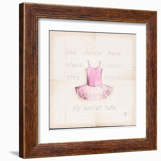 Ballet Tutu-Lauren Hamilton-Framed Art Print