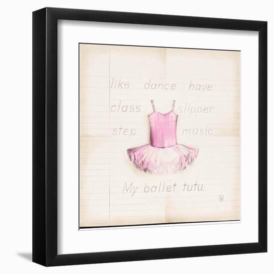 Ballet Tutu-Lauren Hamilton-Framed Art Print