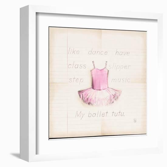 Ballet Tutu-Lauren Hamilton-Framed Art Print