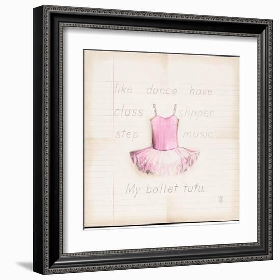 Ballet Tutu-Lauren Hamilton-Framed Art Print