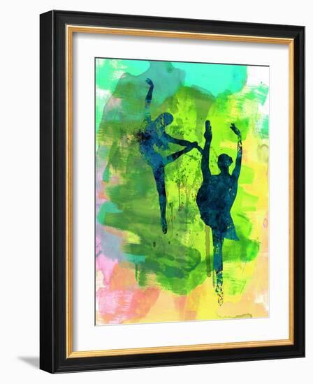 Ballet Watercolor 1-Irina March-Framed Art Print