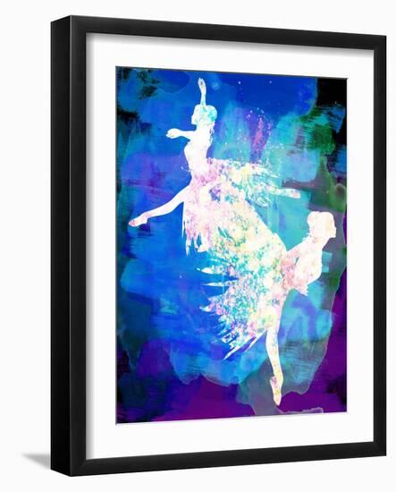 Ballet Watercolor 2-Irina March-Framed Art Print