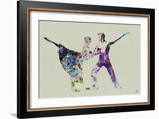 Ballet Watercolor 2-NaxArt-Framed Art Print