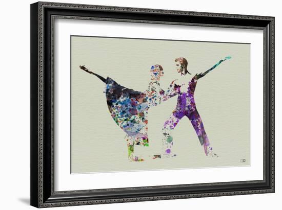 Ballet Watercolor 2-NaxArt-Framed Art Print