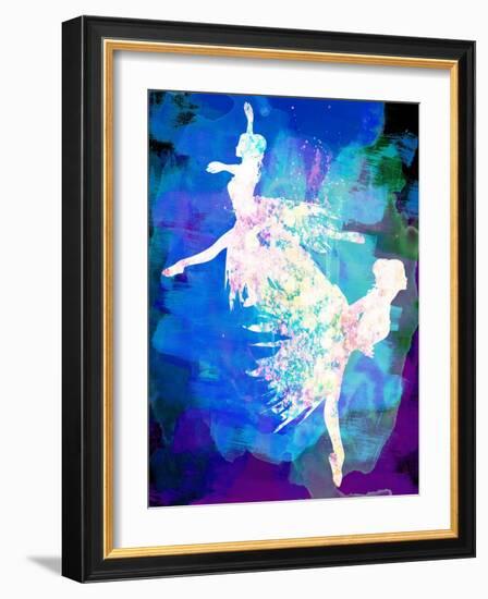 Ballet Watercolor 2-Irina March-Framed Art Print