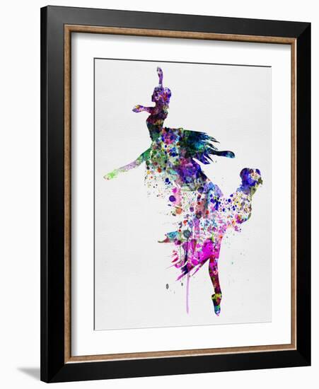 Ballet Watercolor 3-Irina March-Framed Art Print