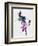 Ballet Watercolor 3-Irina March-Framed Premium Giclee Print