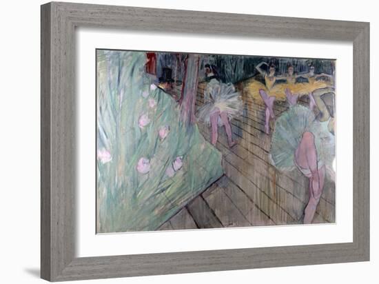 Ballet-Henri de Toulouse-Lautrec-Framed Art Print