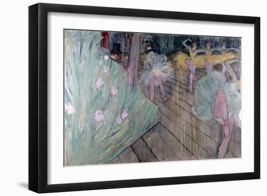 Ballet-Henri de Toulouse-Lautrec-Framed Art Print