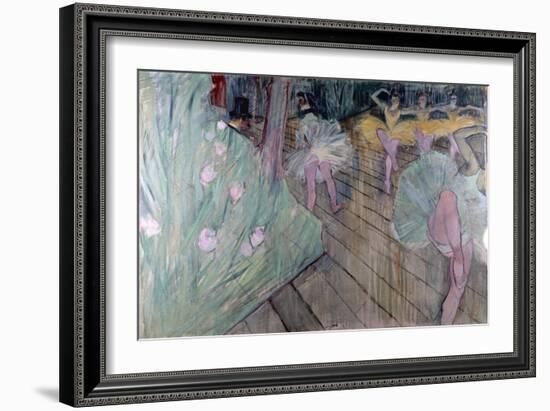 Ballet-Henri de Toulouse-Lautrec-Framed Art Print