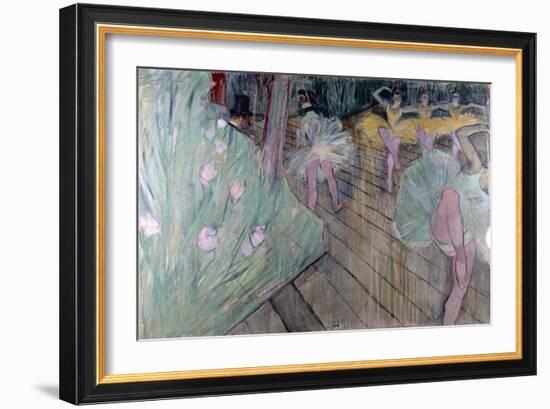 Ballet-Henri de Toulouse-Lautrec-Framed Art Print