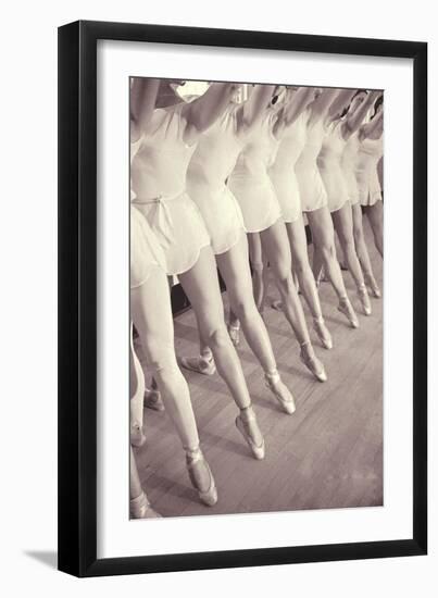 Ballet-Vintage Apple Collection-Framed Giclee Print