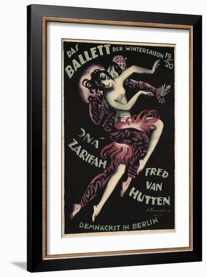 Balletwinter Seas Germany, 1919-null-Framed Giclee Print