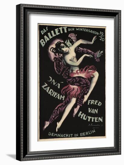 Balletwinter Seas Germany, 1919-null-Framed Giclee Print