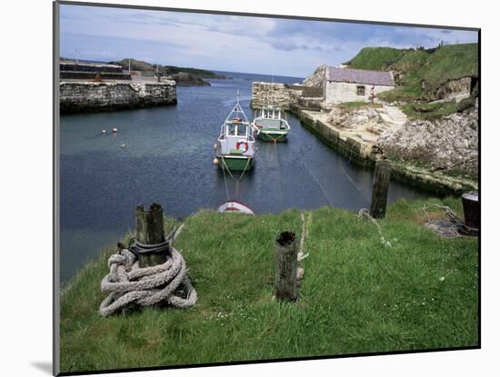 Ballintoy Harbour, County Antrim, Ulster, Northern Ireland, United Kingdom-Roy Rainford-Mounted Photographic Print