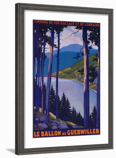 Ballon de Guebwiller-Roger Broders-Framed Giclee Print