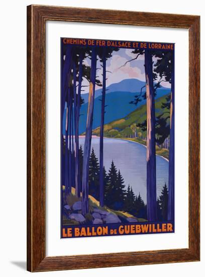 Ballon de Guebwiller-Roger Broders-Framed Giclee Print