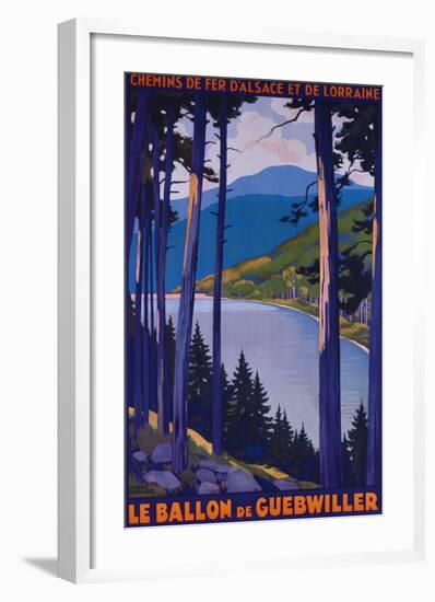 Ballon de Guebwiller-Roger Broders-Framed Giclee Print