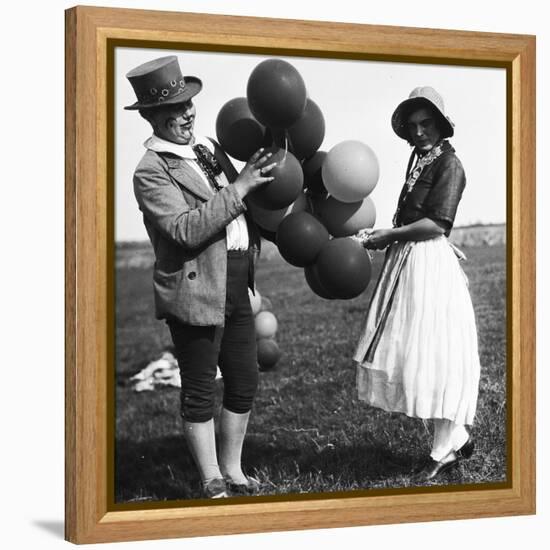 Ballon Sellers-null-Framed Premier Image Canvas