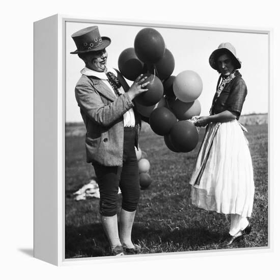 Ballon Sellers-null-Framed Premier Image Canvas