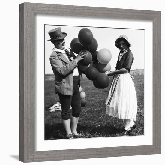 Ballon Sellers-null-Framed Photographic Print