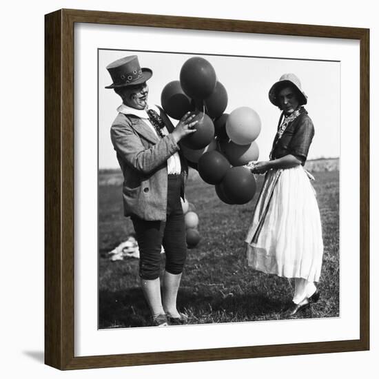 Ballon Sellers-null-Framed Photographic Print