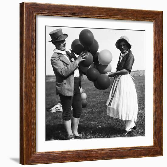 Ballon Sellers-null-Framed Photographic Print