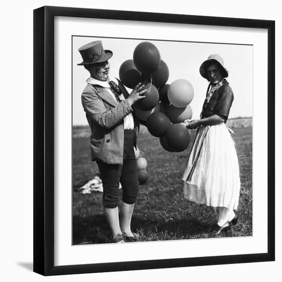 Ballon Sellers-null-Framed Photographic Print