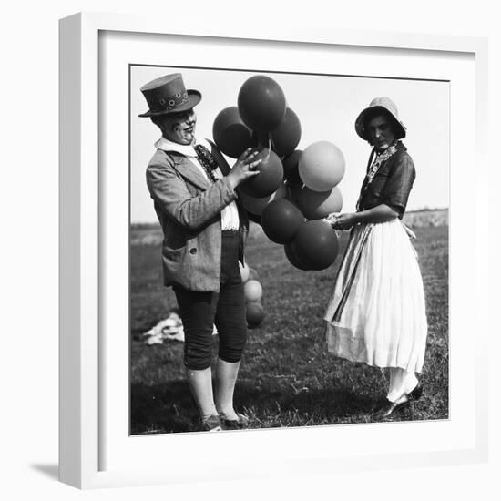 Ballon Sellers-null-Framed Photographic Print