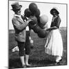 Ballon Sellers-null-Mounted Photographic Print
