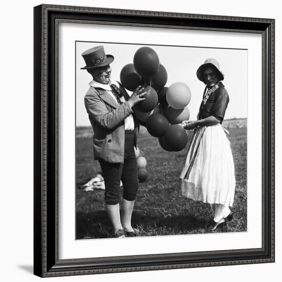 Ballon Sellers-null-Framed Photographic Print