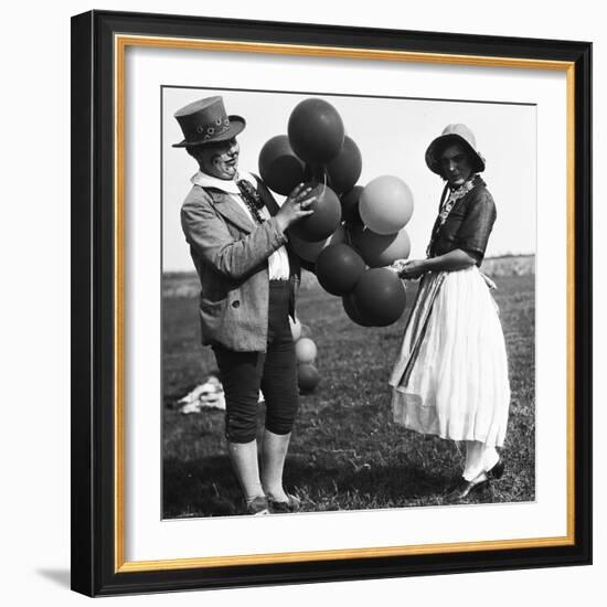 Ballon Sellers-null-Framed Photographic Print