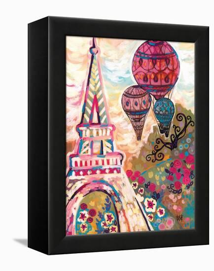 Ballons Sur Paris-Natasha Wescoat-Framed Premier Image Canvas