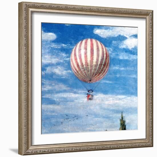 Balloon, 1878-Pal Szinyei Merse-Framed Giclee Print