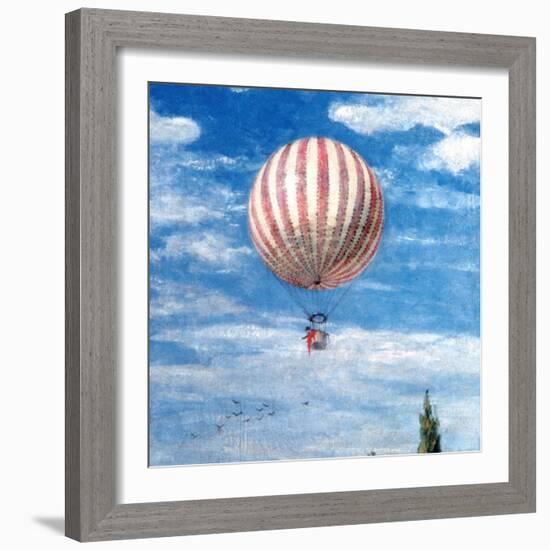 Balloon, 1878-Pal Szinyei Merse-Framed Giclee Print