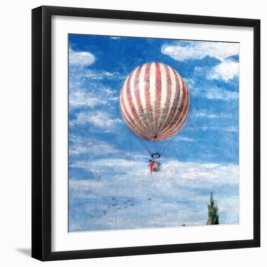 Balloon, 1878-Pal Szinyei Merse-Framed Giclee Print