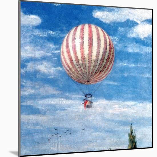 Balloon, 1878-Pal Szinyei Merse-Mounted Giclee Print