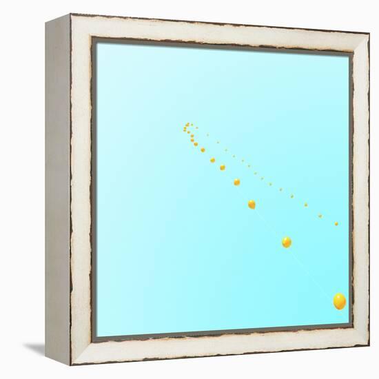 Balloon Chain 1-Matt Crump-Framed Stretched Canvas