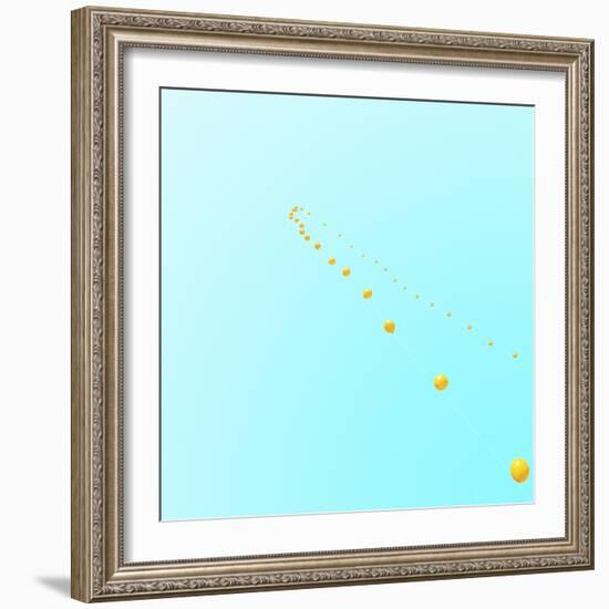 Balloon Chain 1-Matt Crump-Framed Photographic Print