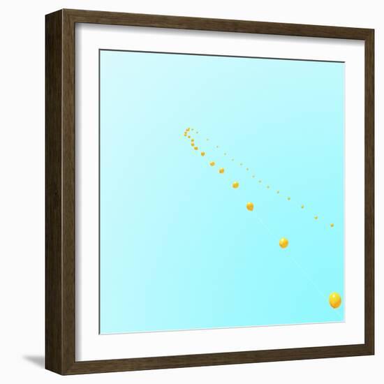 Balloon Chain 1-Matt Crump-Framed Photographic Print