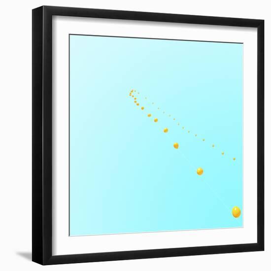 Balloon Chain 1-Matt Crump-Framed Photographic Print