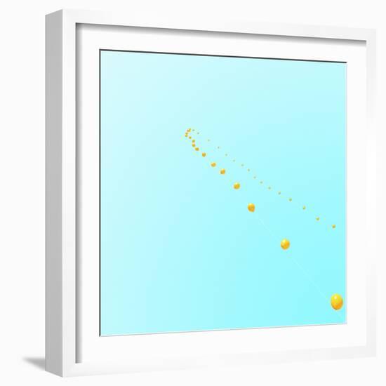 Balloon Chain 1-Matt Crump-Framed Photographic Print