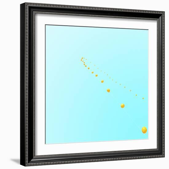 Balloon Chain 1-Matt Crump-Framed Photographic Print