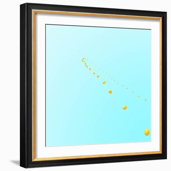 Balloon Chain 1-Matt Crump-Framed Photographic Print