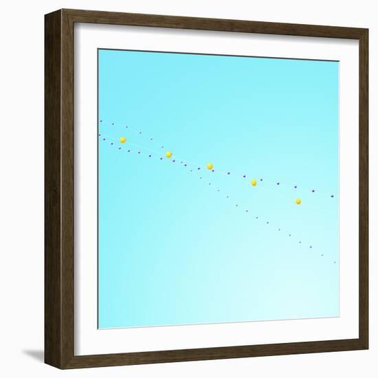 Balloon Chain 2-Matt Crump-Framed Photographic Print