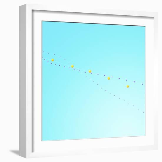 Balloon Chain 2-Matt Crump-Framed Photographic Print