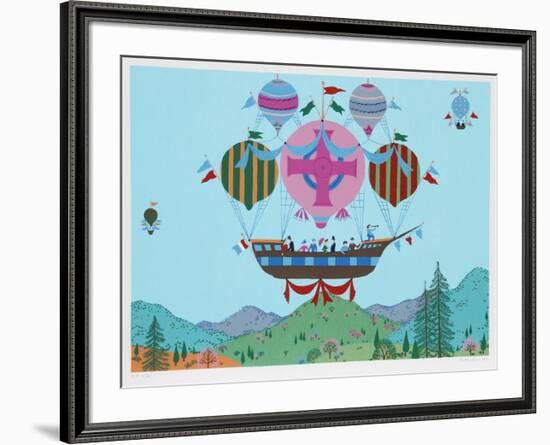 Balloon Cruise-Jack Hofflander-Framed Limited Edition